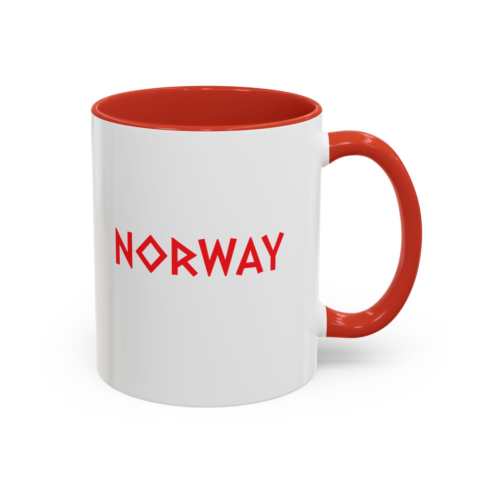 Copy of Norway "IT'S COMING NORTH" Coffee Mug – Bold Red 'NORWAY' Travel Souvenir Mug (11/15oz)