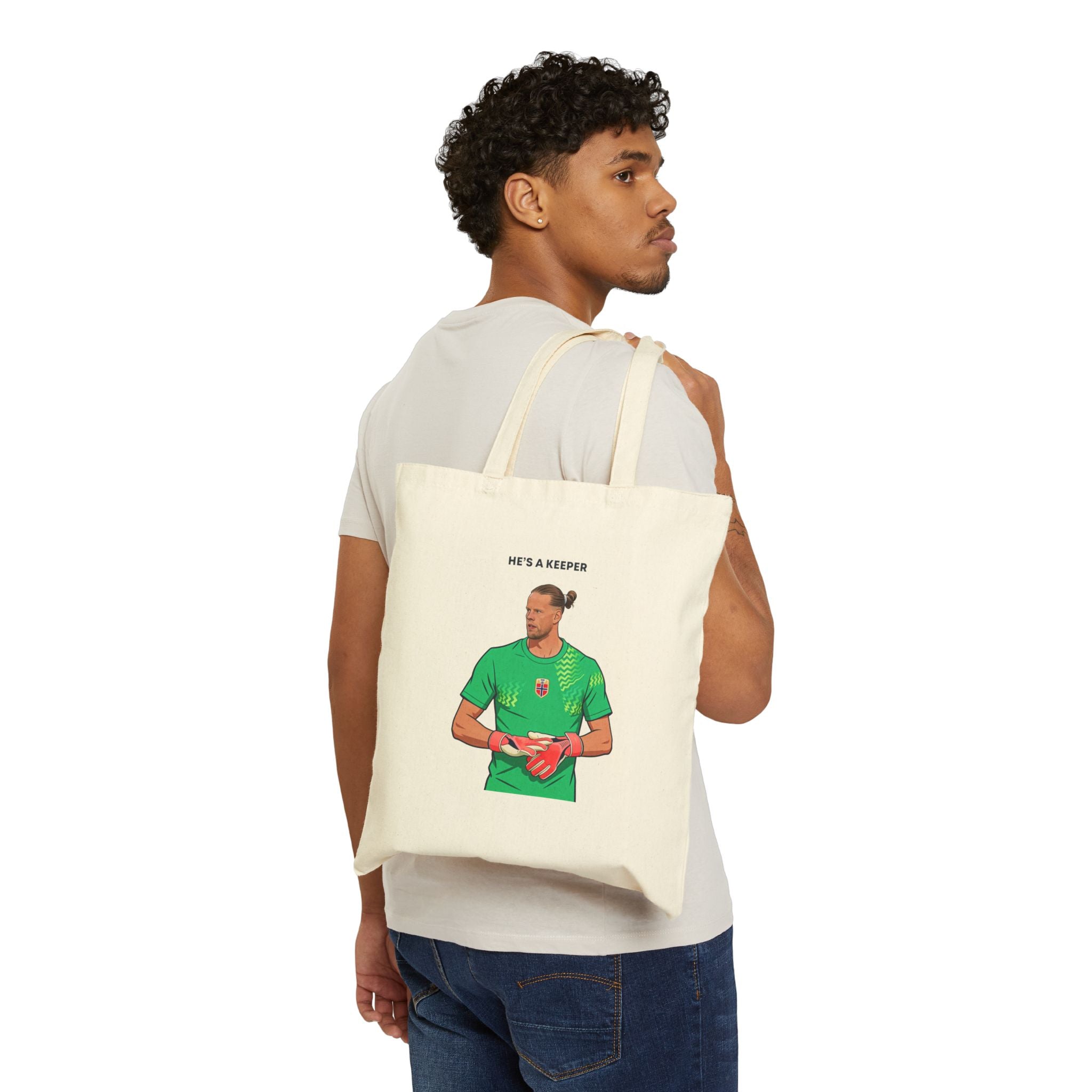 A KEEPER Canvas Tote