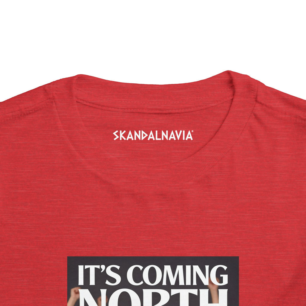 Toddler Tee — "It's Coming North" Norway World Cup Soccer Shirt