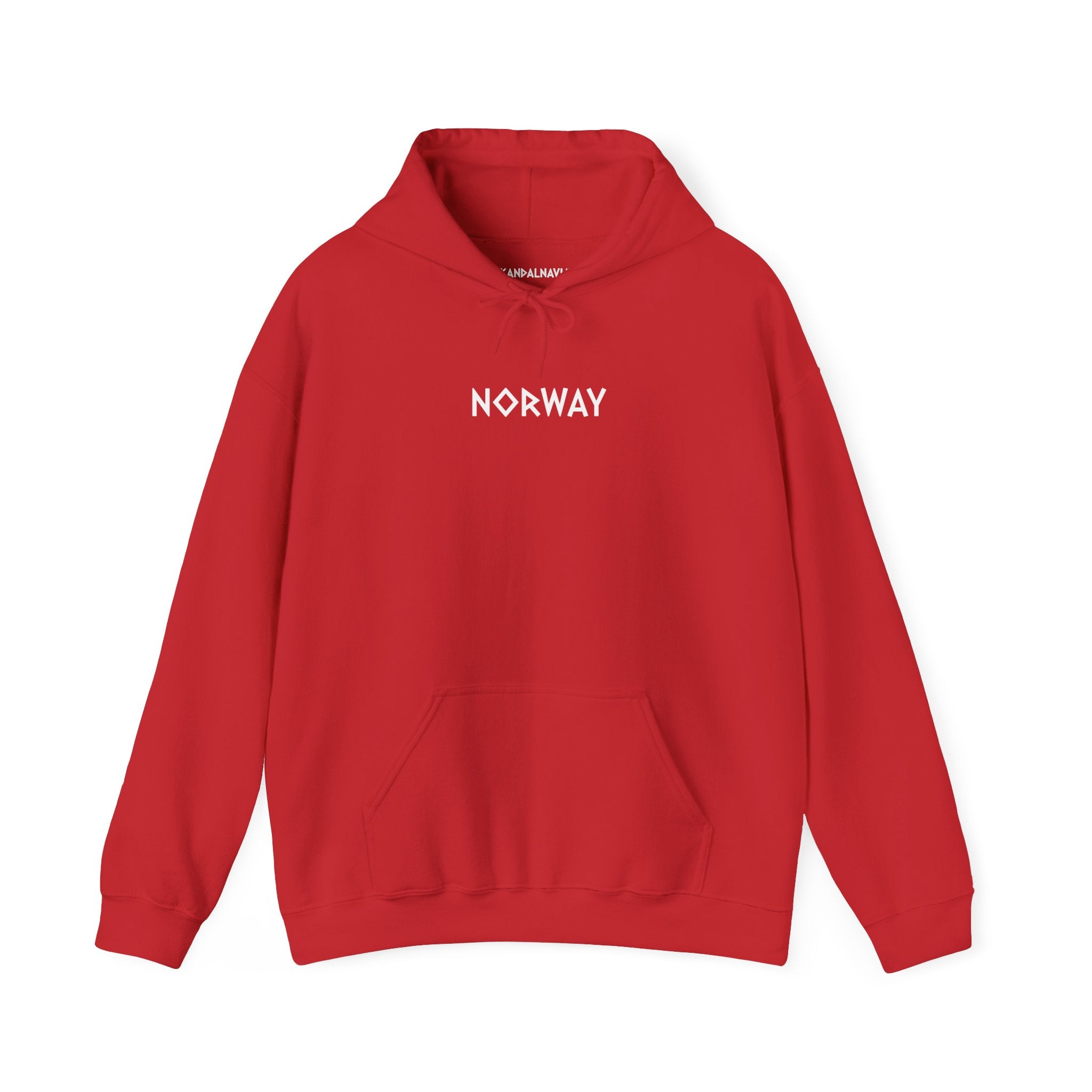Norway Football Fan Hoodie – "It’s Coming North" Back Print Hooded Sweatshirt
